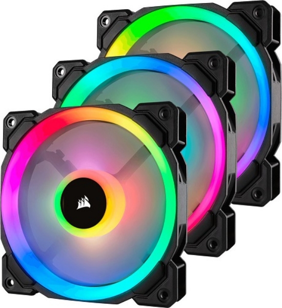 Picture of Corsair LL120 RGB 4-Pin PWM 3Pack